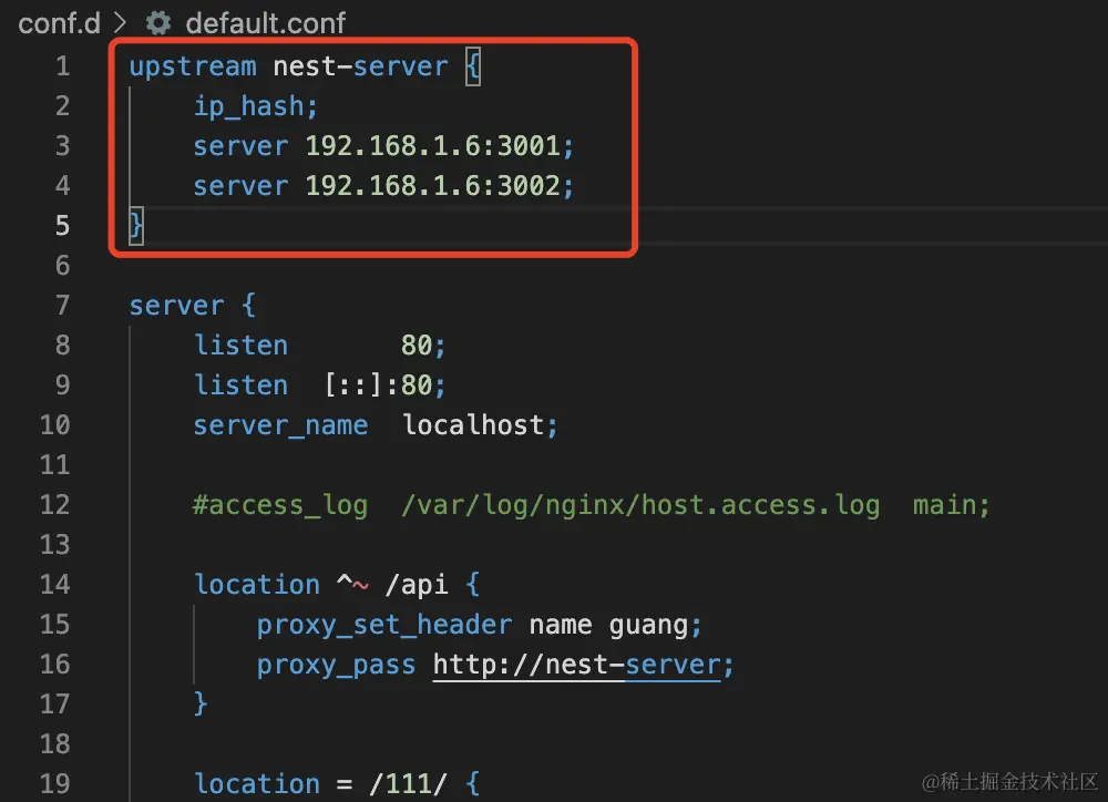 Nginx 负载均衡 Fair